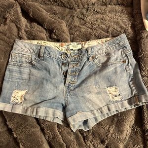 Forever 21 denim shirts. Super cute low rise. US 28